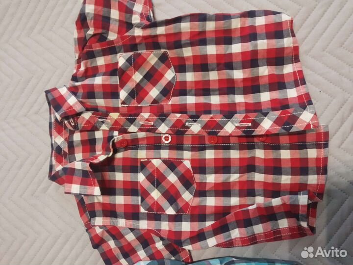 Рубашка на мальчика пакетом