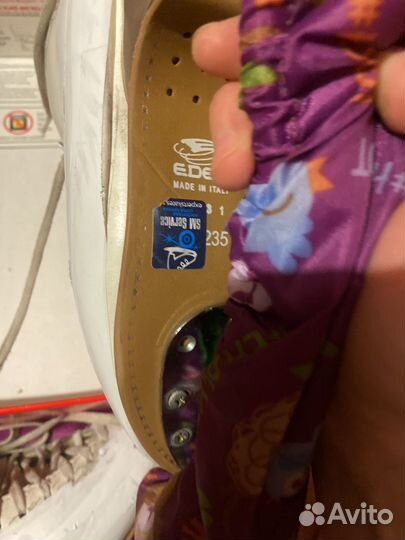 Коньки для фигурного катания edea overture