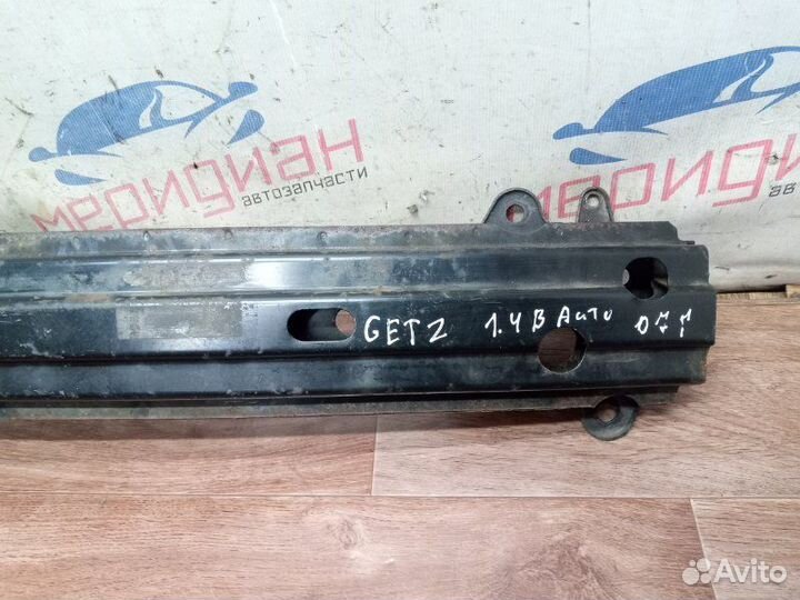 Усилитель переднего бампера Hyundai Getz TB 2007