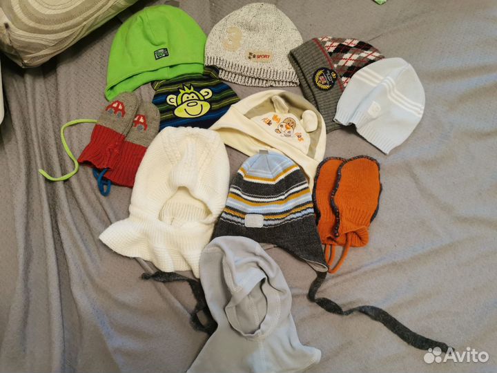 Шапка 3-12 мес