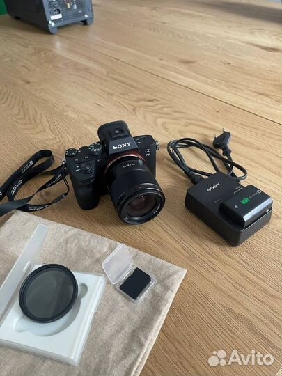 Камера Sony a7 iii и объектив