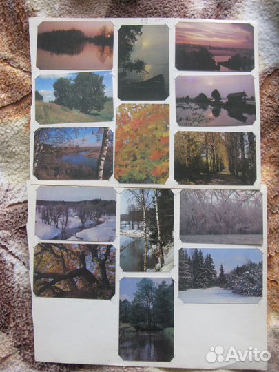 Календари «Природа» 1971- 2002 гг