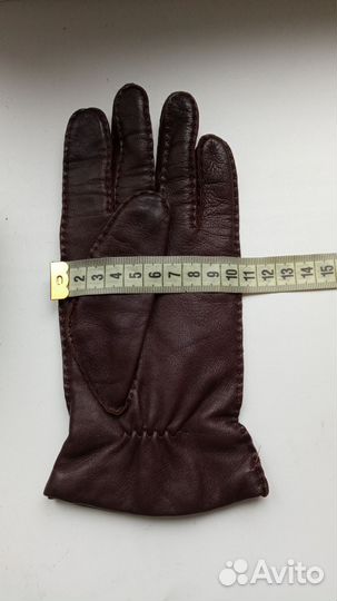 Перчатки женские натуральная кожа осень разм. 8,5