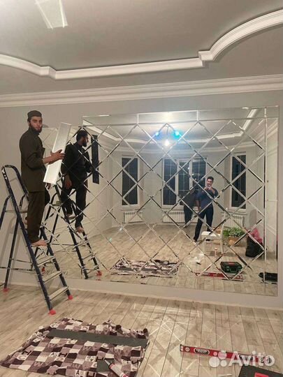 Зеркальные ромбики