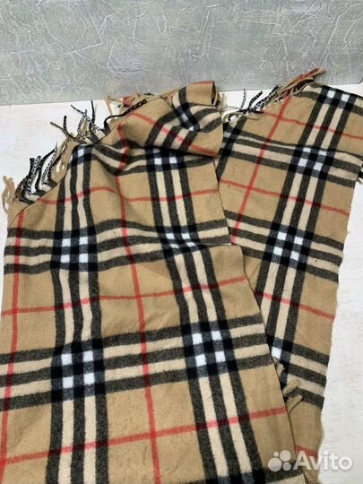 Шарф палантин в клетку