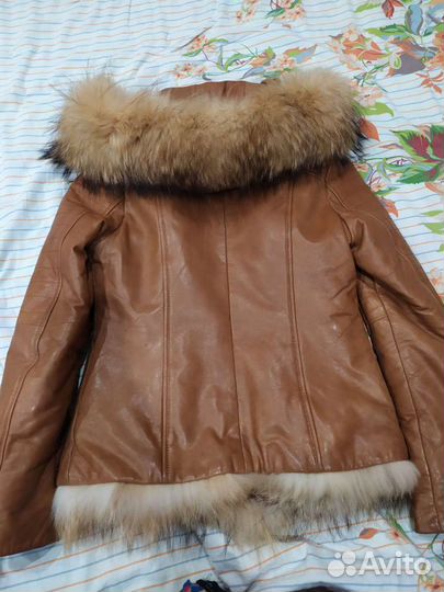 Куртка женская натуральная кожа 44-46р