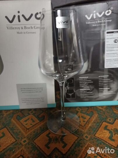 Бокалы для вина новые