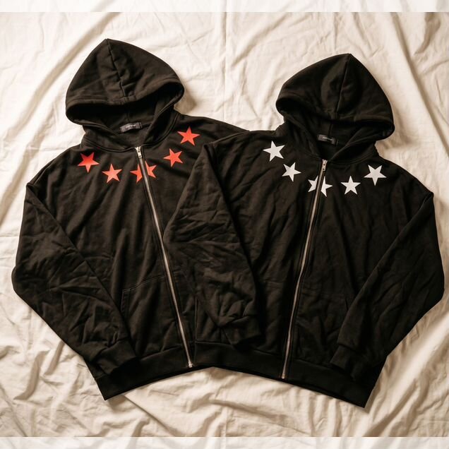 Зип Худи Givenchy stars со звездами