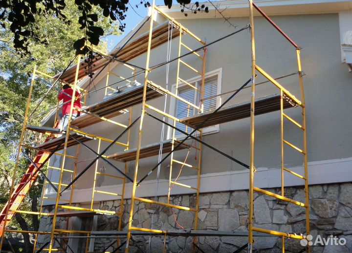 Строительные леса в аренду (доставка)
