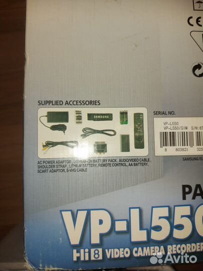 Видеокамера samsung