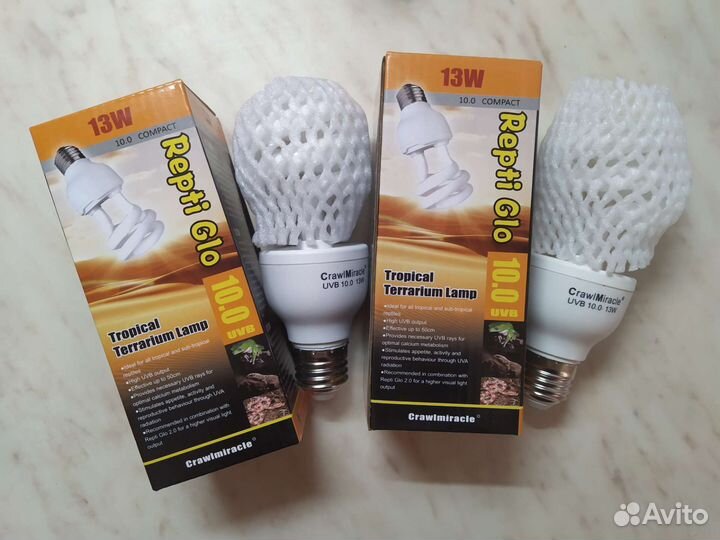 Ультрафиолетовая лампа для рептилий