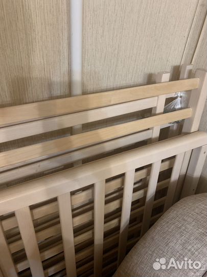 Детская кровать манеж с матрасом