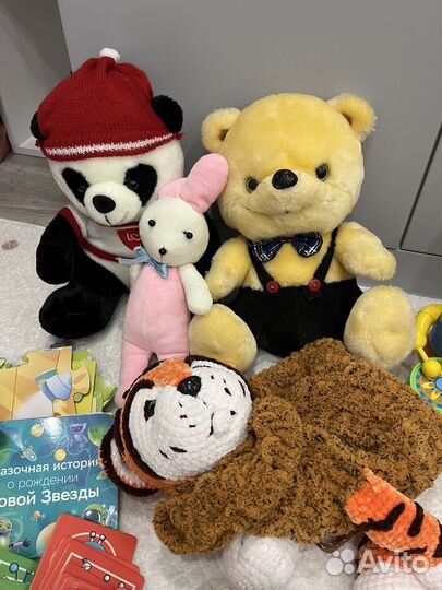 Детские игрушки пакетом и отдельно