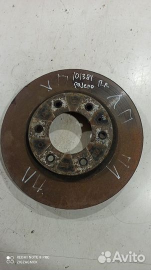 Тормозной диск (передний, левый)