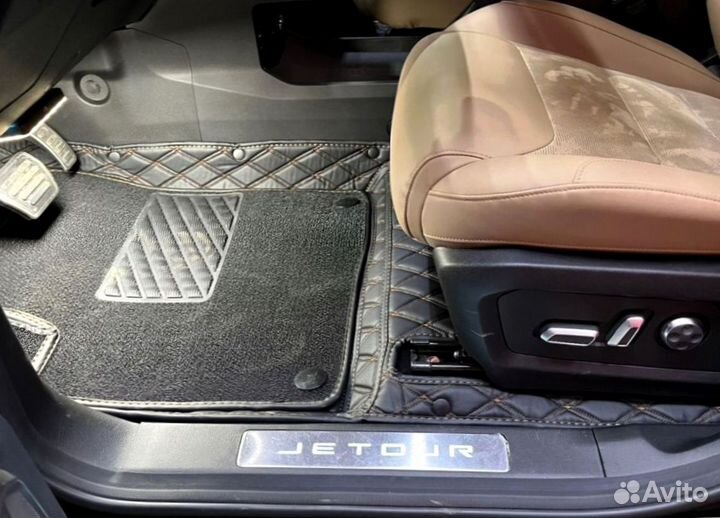 3D коврики на Jetour T2