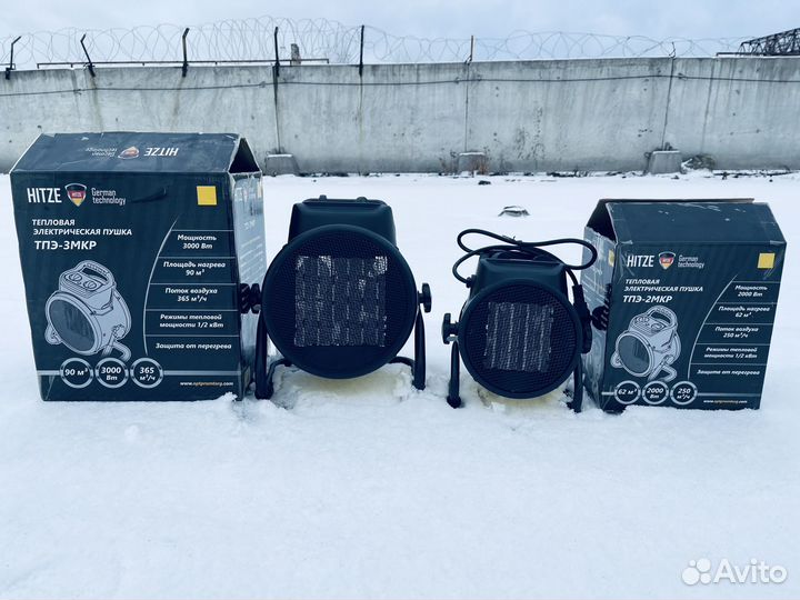 Пушка тепловая электрическая