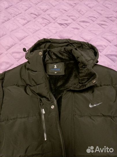 Пуховик зимний мужской удлиненный