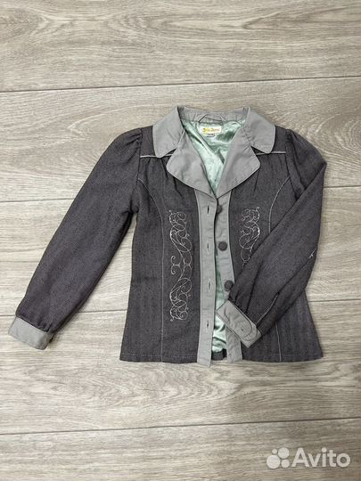 Стильный костюм для девочки 110-116