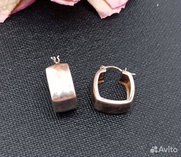 Серебряные серьги - Винтаж