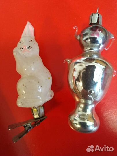 Елочные игрушки СССР одним лотом