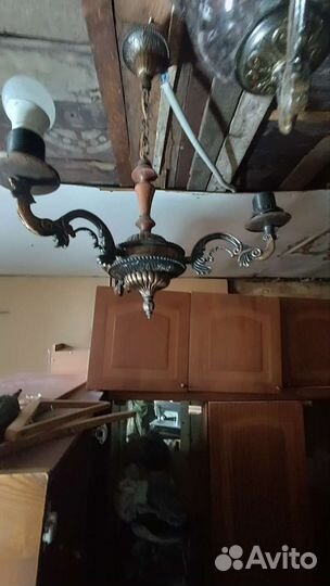 Люстры под бронзу СССР