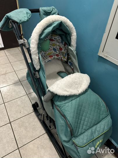 Коляска санки