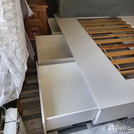 Кровать IKEA 160х200 с матрасом