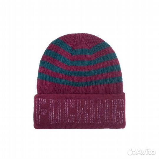 Fucking Awesome World Stripped Beanie