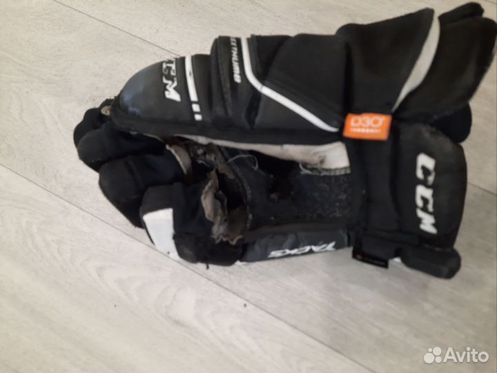 Краги хоккейные размер 14 ccm 9080