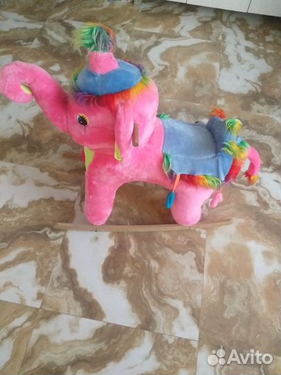 Детская качалка слон