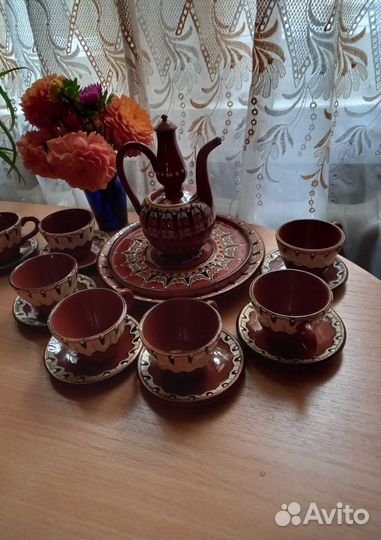 Сервиз кофейно-коньячный Болгария СССР