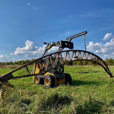 Крюковой подвес на минипогрузчик