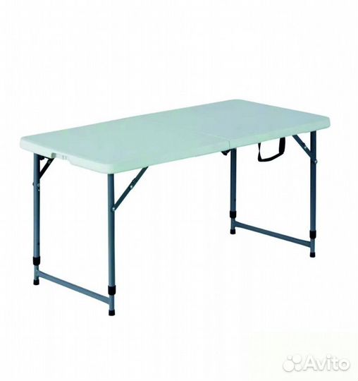 Стол складной белый пвх 122 на 61 см
