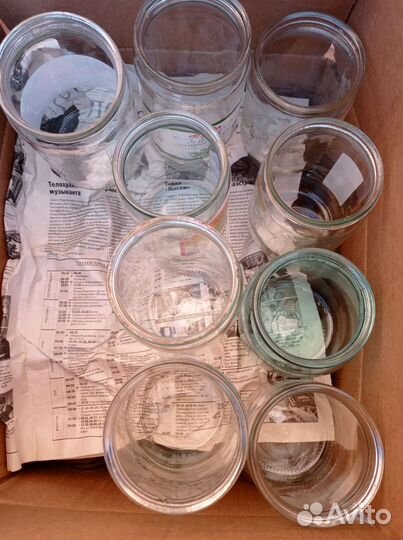 Банки стеклянные