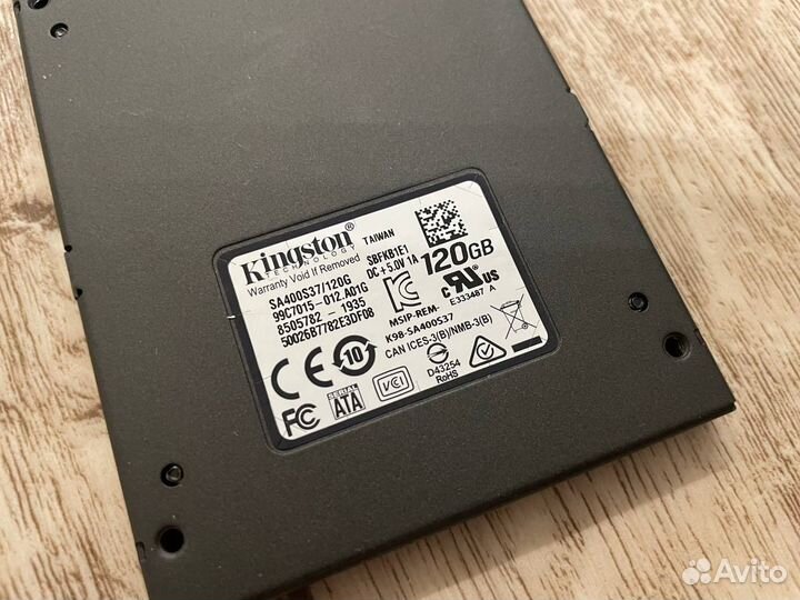 Накопитель SSD Kingston A400 120GB