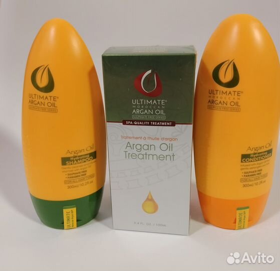 Набор для волос с аргановым маслом