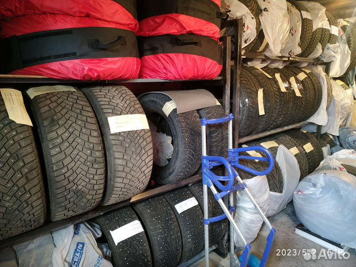 Сезонное хранение шин колес, дисков мототехники