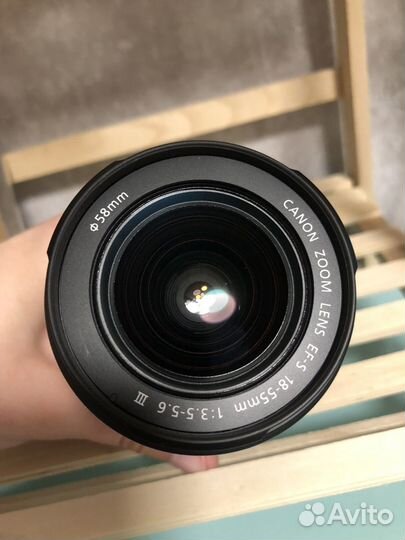 Объектив canon kit efs 18-55mm