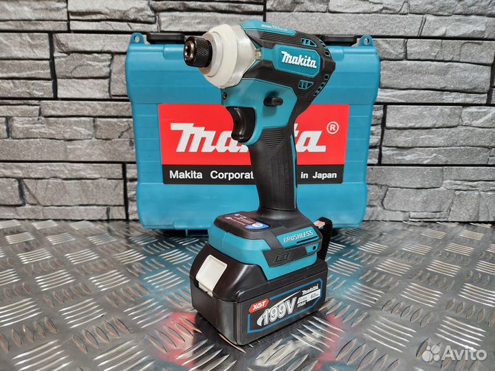 Винтоверт импакт Makita с бесщеточным двигателем