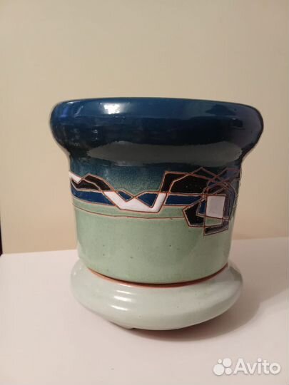 Горшок керамический 1шт