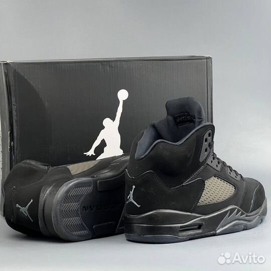 Кроссовки Nike Air Jordan 5 Black Cat