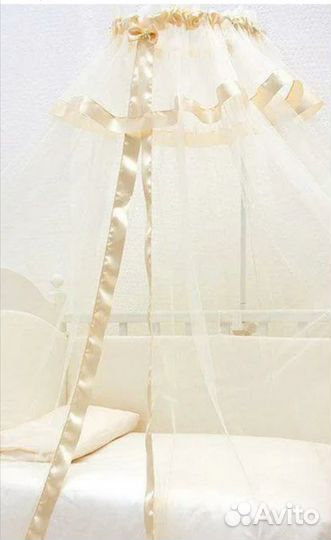 Балдахин и держатель на детскую кроватку