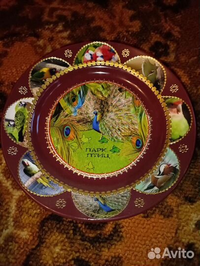 Тарелка настенная СССР