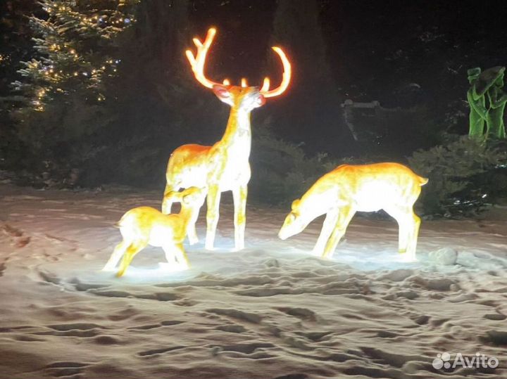 Новогоднее украшение зданий