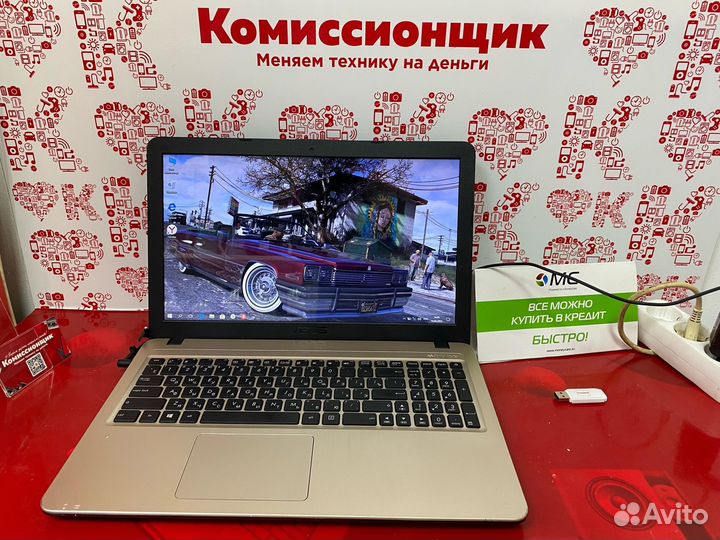 Ноутбук asus X540 AMD A8-7410/4OZU/HDD500/R5 иш