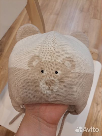 Зимняя шапка и снуд Журавлик 46 48