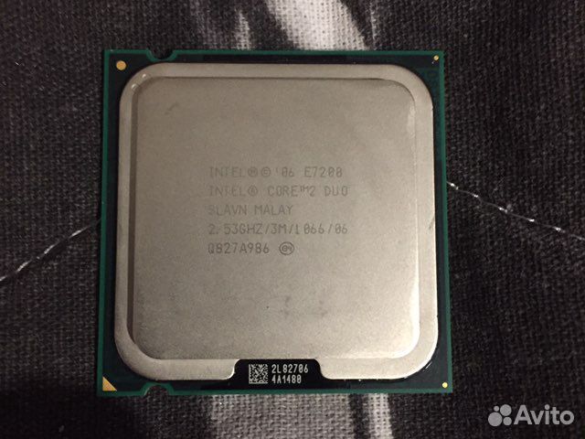 Процессор intel core 2 duo
