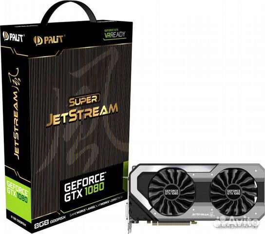 Видеокарта Palit GeForce GTX 1080 Super Jetstream