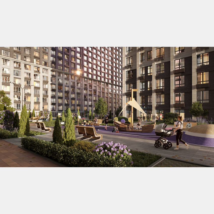 2-к. квартира, 56,6 м², 23/25 эт.