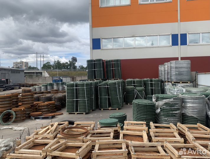 Люк чугунный круглый